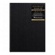 Clairefontaine vázlatkönyv (10,5x14,8 cm, 140 g/m2, 50 lap) goldline/ fekete