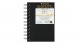 Clairefontaine vázlatkönyv (10,5x14,8 cm, 140 g/m2, 50 lap, spirálos) goldline/ fekete