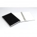 Clairefontaine vázlatkönyv (14,8x21 cm, 140 g/m2, 50 lap) goldline/ fekete