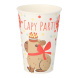 Papstar papírpohár (0,2l, 10db) 9,7 cm, Capy Party (6)