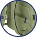 Oxford hátizsák B-Ready (23L) - Safari Green