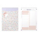 Oxford Planner A5/70 lapos spirálos Floral