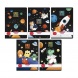 Herlitz füzet A5/27-32 koclás Space Adventure
