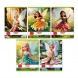 Herlitz füzet A5/27-32 kockás Flower Fairy