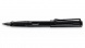 4040709 Lamy safari, töltőtoll (F) színes gyűrű szettel, all black, 0B2