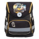 Belmil kisiskolás hátizsák, fekete, farkasos, Moonless Night, COMPACT