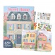 TOPModel kreatív matricás füzet, Sweet Home lakástervező (6)