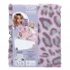 TOPModel napló lakattal, lila leopárdmintás COSY CAT (6)