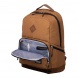 Schneiders Walker hátizsák, világosbarna (30x44,5x20 cm, 28l) Peanut, Pure Eco (6)