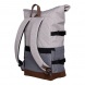 Schneiders Walker hátizsák, szürke-bézs (29x45-64x17 cm, 23-30l) popcorn-grey,roll up two(6)