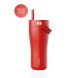 EQUA Carry Cup duplafalú termoszkulacs (600ml) Pomodoro