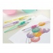 Faber-Castell Ecset készlet 4db-os puha tapintású pasztell (4,8,10,12)