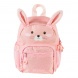 Schneiders ovis hátizsák (27x18,5x11 cm 6l) rózsaszín, nyuszis