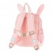 Schneiders ovis hátizsák (27x18,5x11 cm 6l) rózsaszín, nyuszis