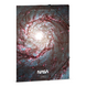 Ars Una A4 Gumis mappa NASA-Two Faced Whirlpool Galaxy (5516) 25