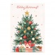 Üdvözlőlap "D" árkód, Karácsonyfa