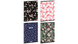 Ars Una A5 extra kapcsos füzet-szótár Navy-Flowery-mix (5595) 26