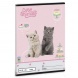 Ars Una 2032, sima A5 füzet Cute animals-tea party (5532) 26
