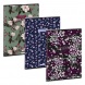 Ars Una A4 extra kapcsos füzet, sima Sakura-Navy-Flowery mix (5591) 26