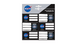 Ars Una csomagolt füzetcímke (3 x 6 db) NASA (5562) 26