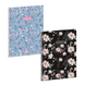 Ars Una A4 spirálfüzet, sima Flowery-mix (5424) 24