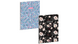 Ars Una A4 spirálfüzet, sima Flowery-mix (5424) 24