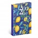 5412-LE Reálszisztéma Heti beosztású, mágnessel záródó határidőnapló, 10,5 x 15,8 cm Lemons (2026)