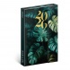 5412-MO Reálszisztéma Heti beosztású, mágnessel záródó határidőnapló, 10,5 x 15,8 cm Monstera (2026)