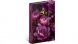 5412-PF Reálszisztéma Heti beosztású, mágnessel záródó határidőnapló, 10,5 x 15,8 cm Purple Flowers (2026)