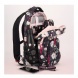 Ars Una hátizsák AU-2 Flowery black (5374) 24