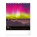 6087-AB Reálszisztéma Falinaptár Aurora Borealis 30 × 34 cm (2026)