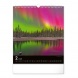 6087-AB Reálszisztéma Falinaptár Aurora Borealis 30 × 34 cm (2026)