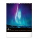 6087-AB Reálszisztéma Falinaptár Aurora Borealis 30 × 34 cm (2026)