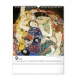 6087-GK Reálszisztéma Falinaptár Gustav Klimt 30 × 34 cm (2026)