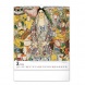 6087-GK Reálszisztéma Falinaptár Gustav Klimt 30 × 34 cm (2026)