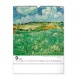 6087-VG Reálszisztéma Falinaptár Vincent van Gogh 30 × 34 cm (2026)