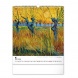 6087-VG Reálszisztéma Falinaptár Vincent van Gogh 30 × 34 cm (2026)