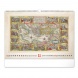 6094-AN Reálszisztéma Falinaptár Antique Maps 48 × 33 cm (2026)