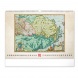 6094-AN Reálszisztéma Falinaptár Antique Maps 48 × 33 cm (2026)