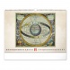 6094-AN Reálszisztéma Falinaptár Antique Maps 48 × 33 cm (2026)