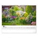 6094-GA Reálszisztéma Falinaptár Gardens 48 × 33 cm (2026)
