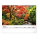 6094-GA Reálszisztéma Falinaptár Gardens 48 × 33 cm (2026)