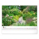 6094-GA Reálszisztéma Falinaptár Gardens 48 × 33 cm (2026)