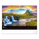 6094-LA Reálszisztéma Falinaptár Landscapes 48 × 33 cm (2026)