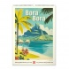 6094-TP Reálszisztéma Falinaptár Vintage Posters – Tropical Paradise 33 × 46 cm (2026)