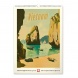 6094-TP Reálszisztéma Falinaptár Vintage Posters – Tropical Paradise 33 × 46 cm (2026)