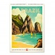 6094-TP Reálszisztéma Falinaptár Vintage Posters – Tropical Paradise 33 × 46 cm (2026)