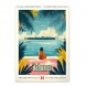 6094-TP Reálszisztéma Falinaptár Vintage Posters – Tropical Paradise 33 × 46 cm (2026)