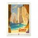 6094-TP Reálszisztéma Falinaptár Vintage Posters – Tropical Paradise 33 × 46 cm (2026)