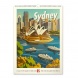 6094-WC Reálszisztéma Falinaptár Vintage Posters – World Citie 33 × 46 cm (2026)
